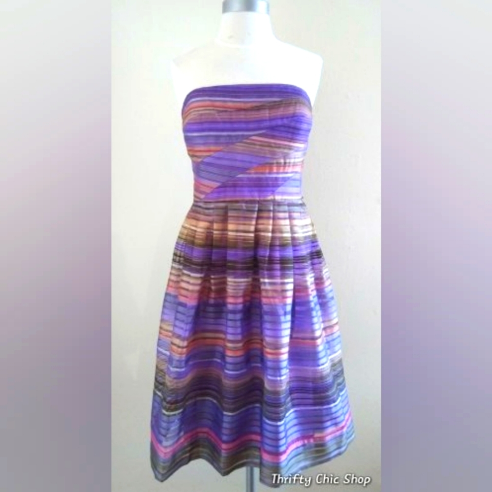 Donna Morgan Strapless Cocktail Dress Size 14